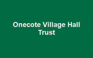 Onecote Village Hall Trust